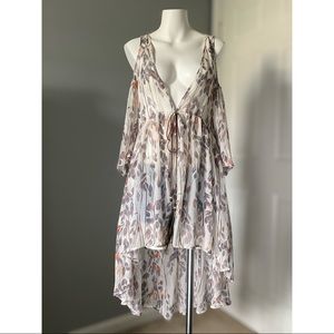 🔥5 For $25 BLUHEAVEN Boho Cold Shoulder WrapTunic